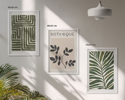 Billedvæg inspiration Botanisk boho minimalisme