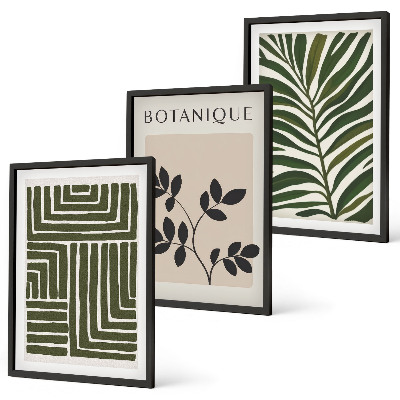 Billedvæg inspiration Botanisk boho minimalisme