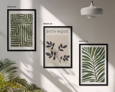 Billedvæg inspiration Botanisk boho minimalisme