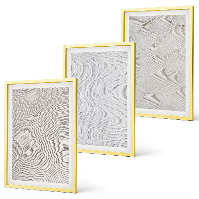 Billedvæg inspiration Sandmønstre geometriske strukturer