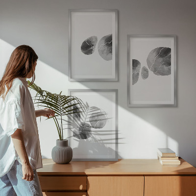 Billedvæg inspiration Abstrakte kunstmalingstænk