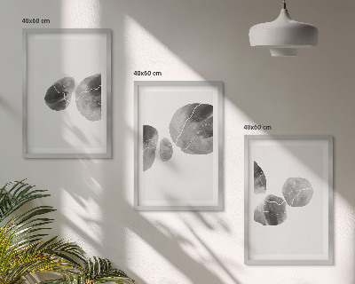 Billedvæg inspiration Abstrakte kunstmalingstænk