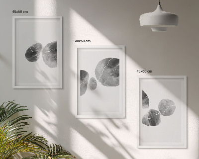 Billedvæg inspiration Abstrakte kunstmalingstænk