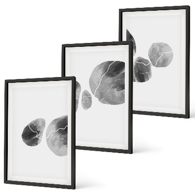 Billedvæg inspiration Abstrakte kunstmalingstænk