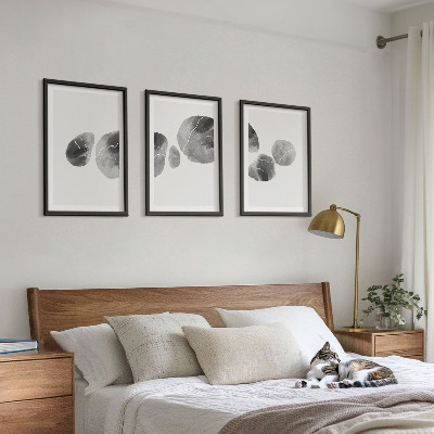 Billedvæg inspiration Abstrakte kunstmalingstænk