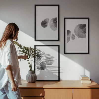 Billedvæg inspiration Abstrakte kunstmalingstænk
