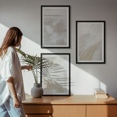 Billedvæg inspiration Abstrakte penselstrøg