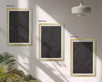 Billedvæg inspiration Mørk marmor elegant tekstur
