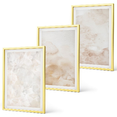 Billedvæg inspiration Moderigtige pastelfarvede teksturer