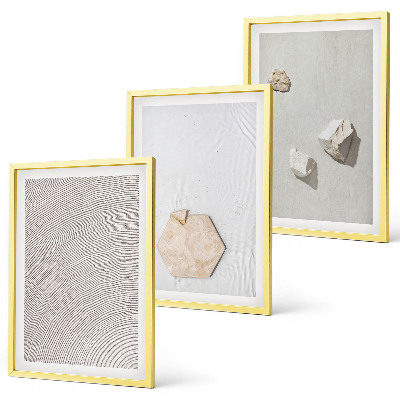 Billedvæg inspiration Lyse boho sandteksturer