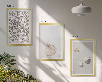 Billedvæg inspiration Lyse boho sandteksturer