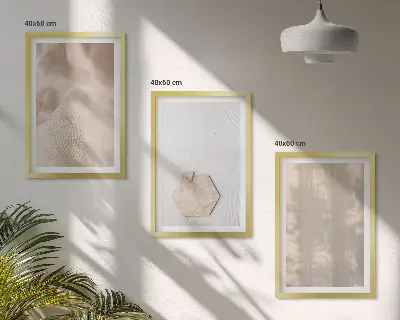 Billedsæt til soveværelset med subtile boho-teksturer i naturfarver