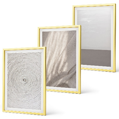Billedvæg inspiration Naturlige boho-teksturer