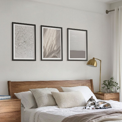 Billedvæg inspiration Naturlige boho-teksturer