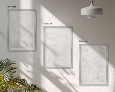 Billedvæg inspiration Hvide pletter minimalistisk baggrund