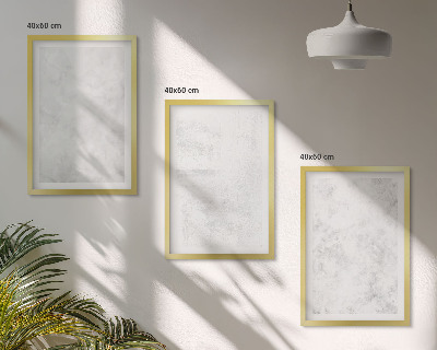 Billedvæg inspiration Hvide pletter minimalistisk baggrund