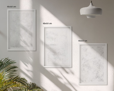 Billedvæg inspiration Hvide pletter minimalistisk baggrund