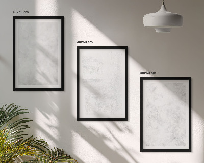Billedvæg inspiration Hvide pletter minimalistisk baggrund