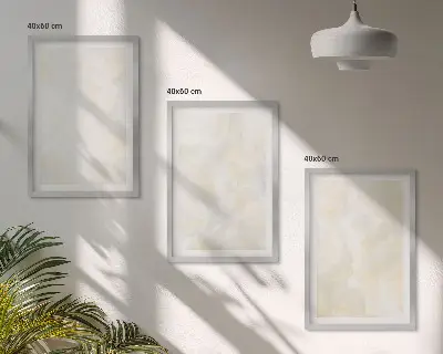 Billedsæt til soveværelset lyst maleri med tekstureret design
