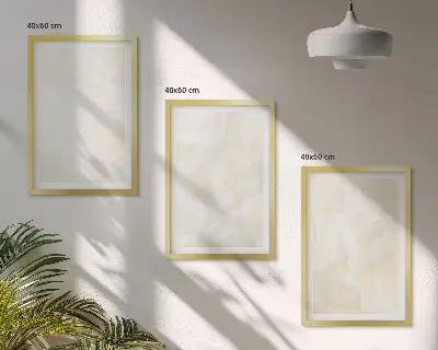 Billedsæt til soveværelset lyst maleri med tekstureret design