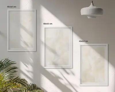 Billedsæt til soveværelset lyst maleri med tekstureret design