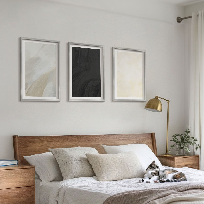 Billedvæg inspiration Strukturer nuancer minimalisme
