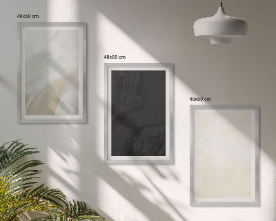 Billedvæg inspiration Strukturer nuancer minimalisme