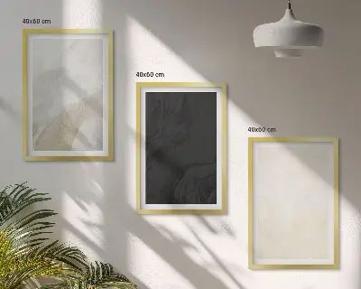 Billedvæg minimalistisk vægdekoration med strukturerede nuancer