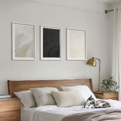 Billedvæg inspiration Strukturer nuancer minimalisme