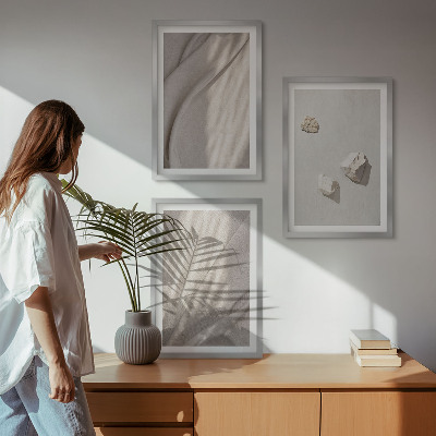 Billedsæt til soveværelset Nærbilleder af boho-stilstrukturen