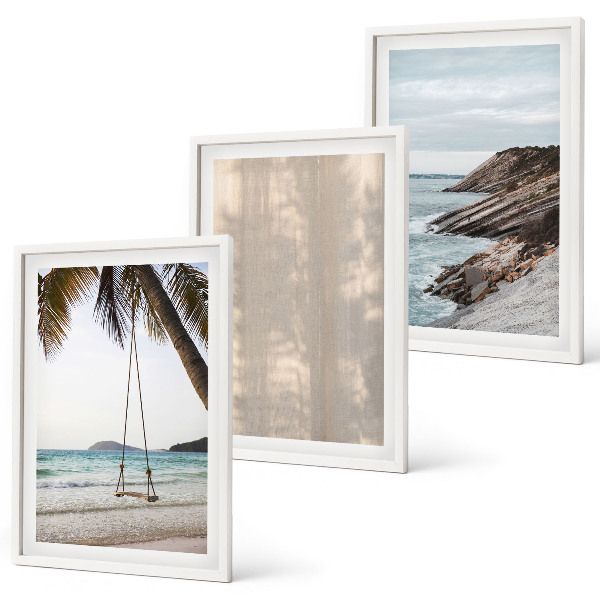 Billedvæg inspiration Sommerudsigt over sand og havet