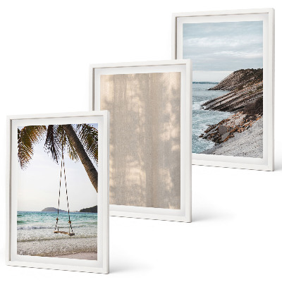 Billedvæg inspiration Sommerudsigt over sand og havet