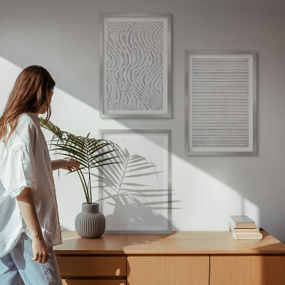 Billedvæg inspiration Lyse sandmønsterstrukturer