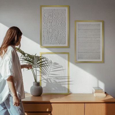 Billedvæg inspiration Lyse sandmønsterstrukturer