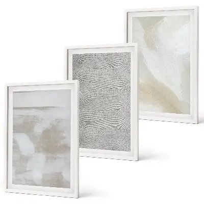 Billedvæg med abstrakt moderne design