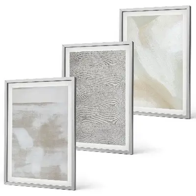 Billedvæg med abstrakt moderne design