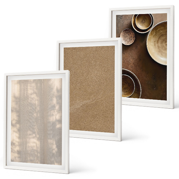 Billedvæg inspiration Minimalistiske teksturstrukturer