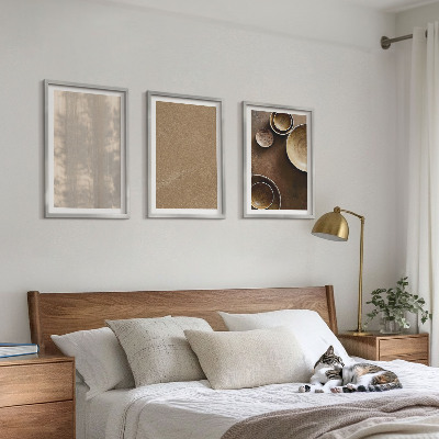 Billedvæg inspiration Minimalistiske teksturstrukturer