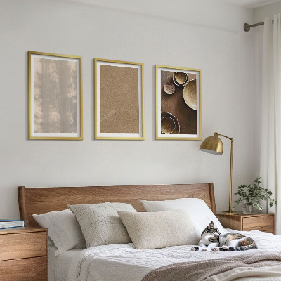 Billedvæg inspiration Minimalistiske teksturstrukturer