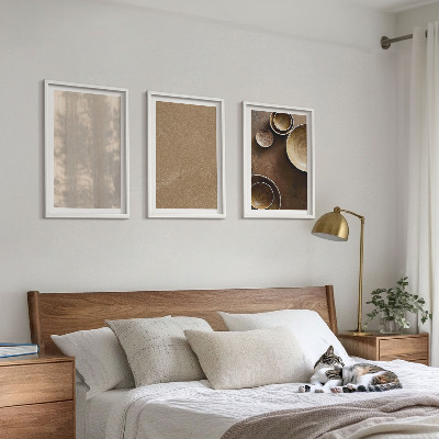 Billedvæg inspiration Minimalistiske teksturstrukturer