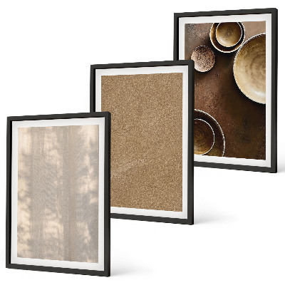 Billedvæg inspiration Minimalistiske teksturstrukturer