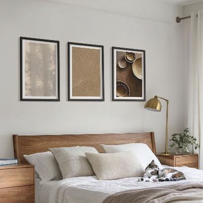 Billedvæg inspiration Minimalistiske teksturstrukturer