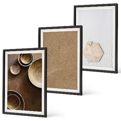 Billedvæg inspiration Minimalistiske teksturer og farver
