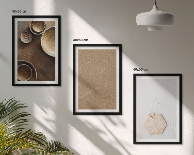 Billedvæg inspiration Minimalistiske teksturer og farver