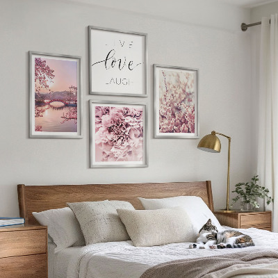 Billedsæt med ramme Blomsterbro Livsinspiration