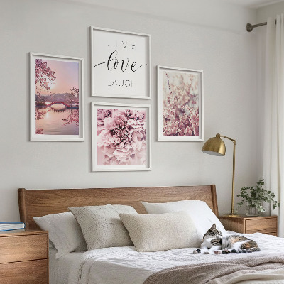 Billedsæt med ramme Blomsterbro Livsinspiration