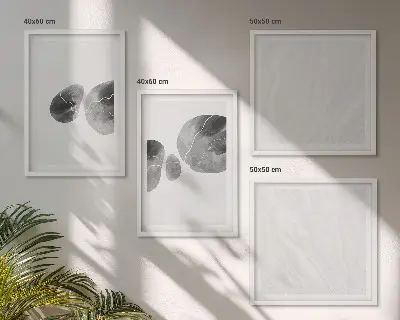Abstrakt kunst på lærred vægdekoration til ophæng over sofa