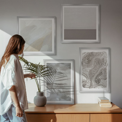 Billedsæt med ramme Industrielle designstrukturer