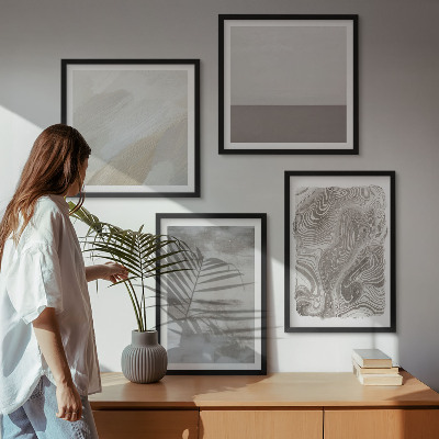 Billedsæt med ramme Industrielle designstrukturer