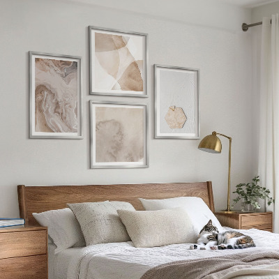 Billedsæt med ramme Design abstraktion natur inspiration